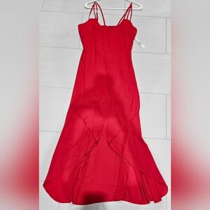 Antonio Melani Hot Pink High Low Dress